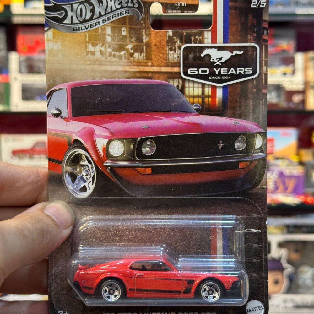 ماکت ماشین هات ویلز مدل 69Ford Mustang Boss 302
