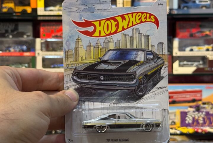 ماکت ماشین هات ویلز مدل 70Ford Torino