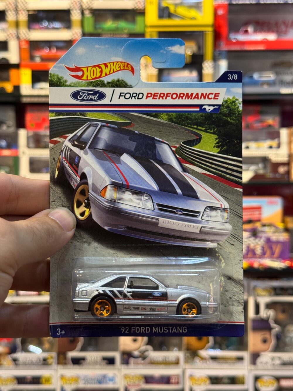 ماکت ماشین هات ویلز مدل 92Ford mustang