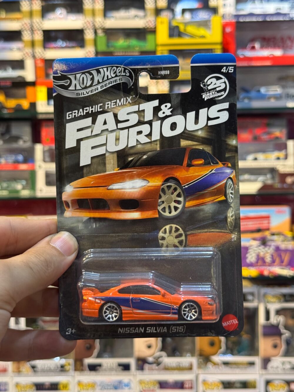 ماکت ماشین هات ویلز مدل NISSAN SILVIA S15
