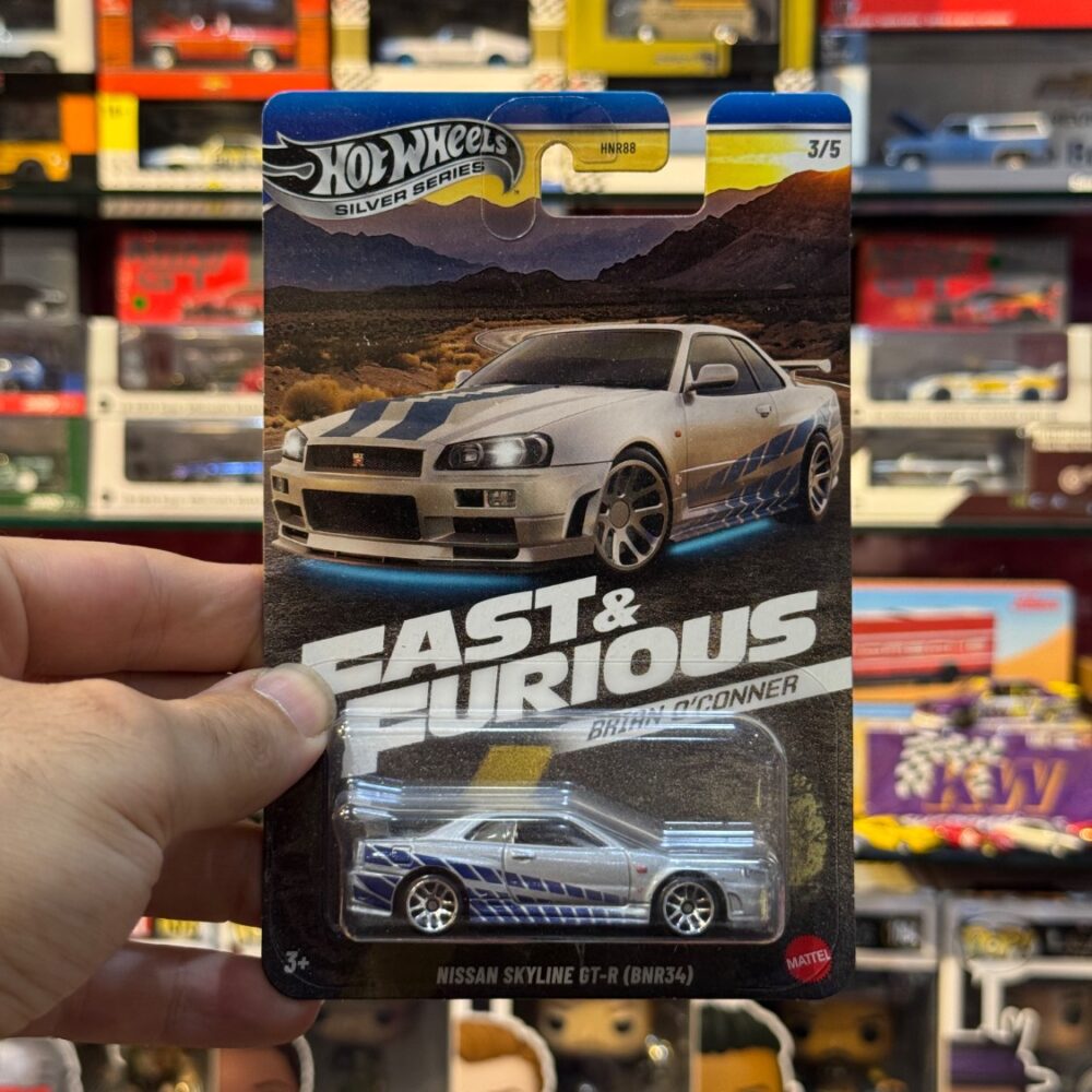 ماکت ماشین هات ویلز مدل NISSAN SKYLINE GT R (BNR34)