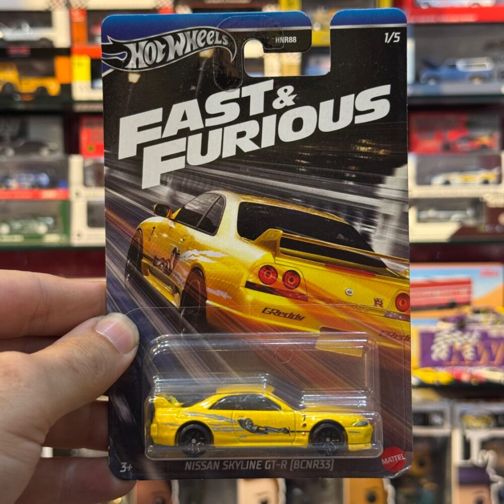ماکت ماشین هات ویلز مدل Nissan Skyline GT-R BCNR33