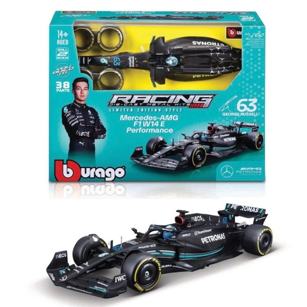 کیت ساخت خودروی دایکست فرمول یک Mercedes-AMG W14 جورج راسل