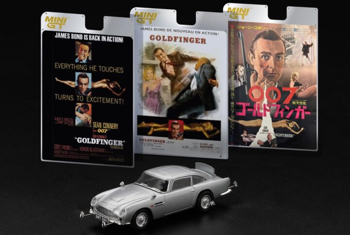 ماکت فلزی استون مارتین DB5 Goldfinger 007 Series ( سری جیمز باند )