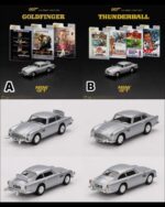 ماکت فلزی استون مارتین DB5 Goldfinger 007 Series ( سری جیمز باند )