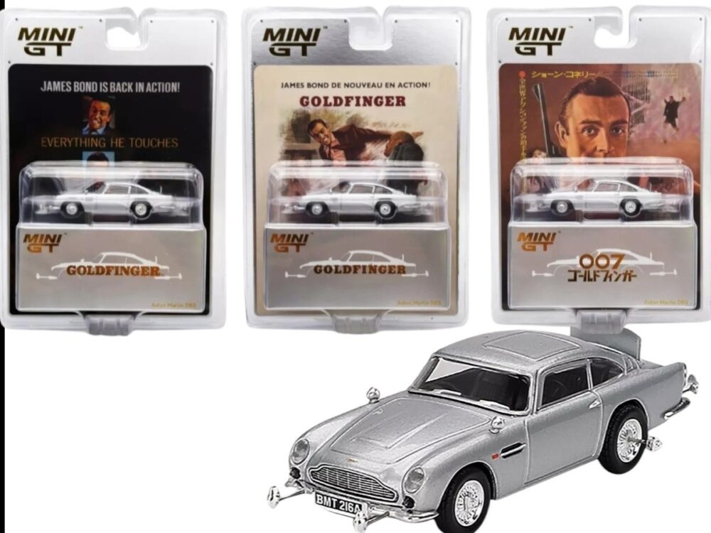 ماکت فلزی استون مارتین DB5 Goldfinger 007 Series ( سری جیمز باند ) - Image 9