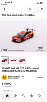 ماکت فلزی بی ام و M4 GT3 - Image 4