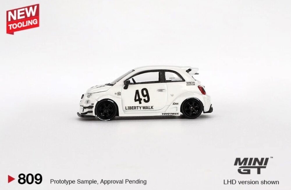 ماکت فلزی فیات Abarth 595
