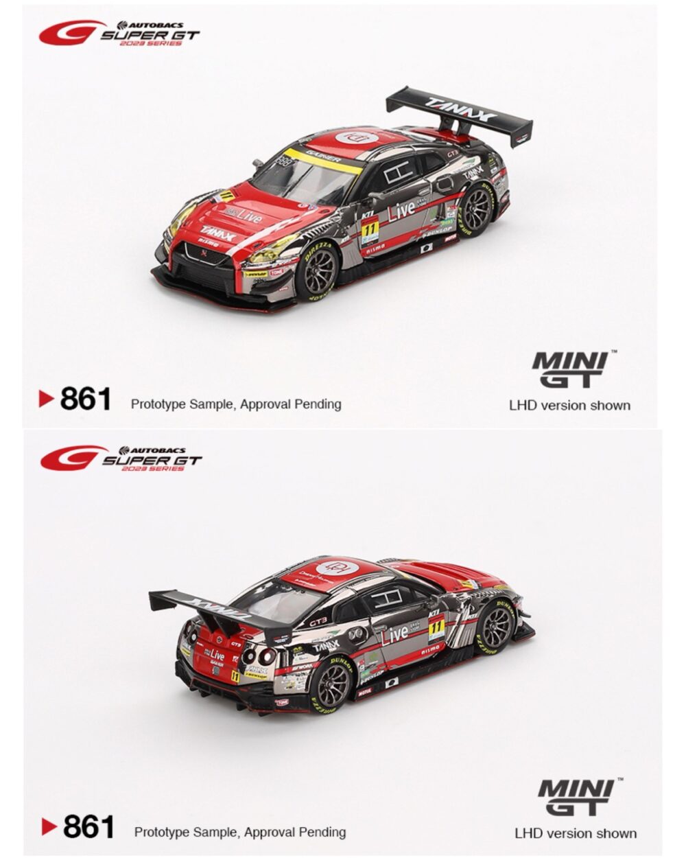 ماکت فلزی نیسان GT-R نیسمو GT3 - Image 10