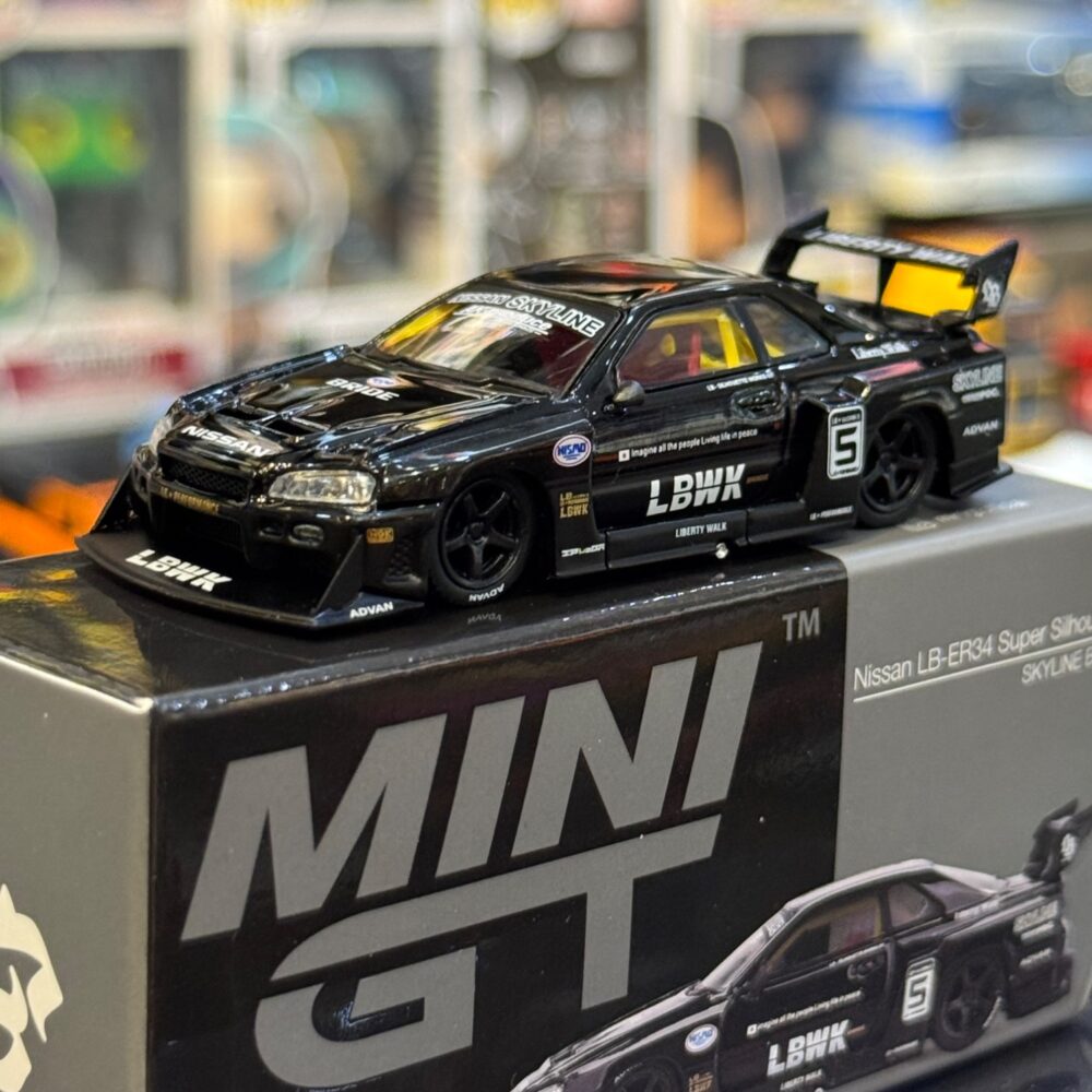ماکت فلزی نیسان LB-ER34 Super Silhouette SKYLINE