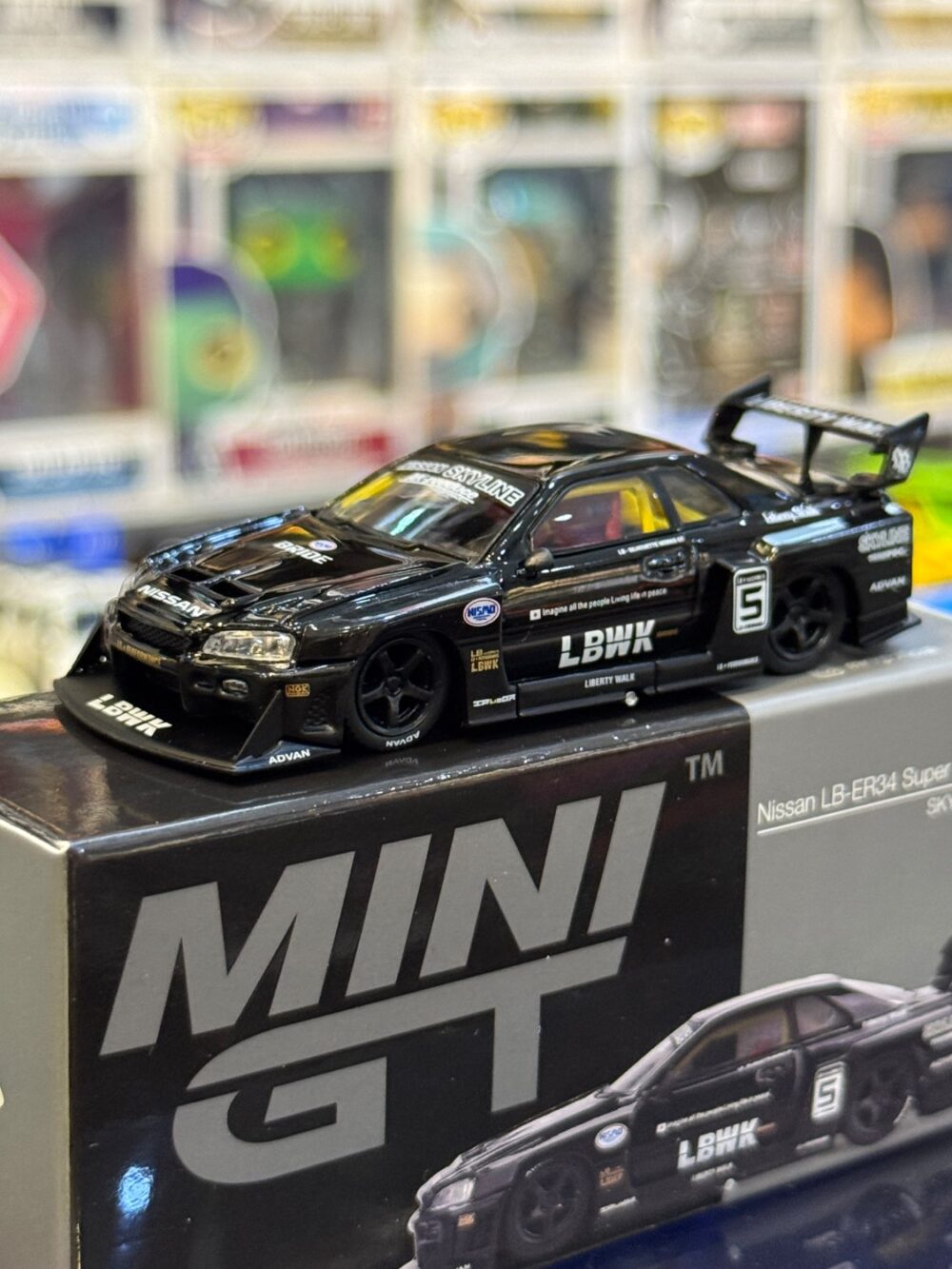 ماکت فلزی نیسان LB-ER34 Super Silhouette SKYLINE