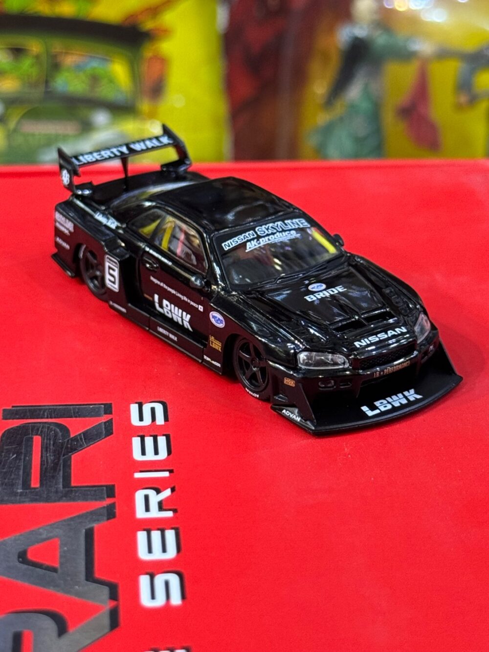 ماکت فلزی نیسان LB-ER34 Super Silhouette SKYLINE