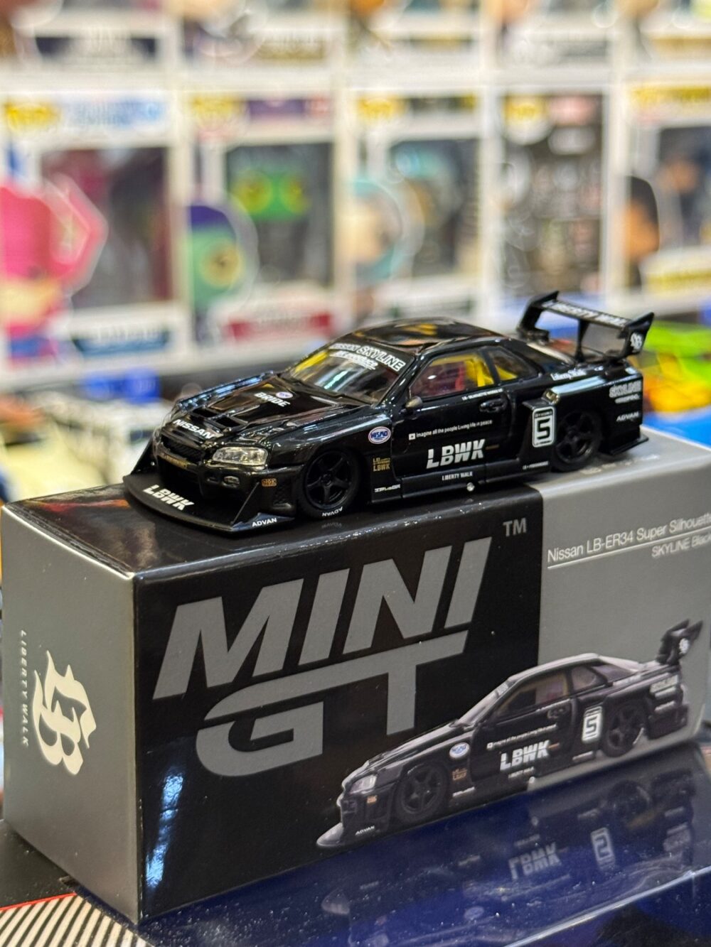 ماکت فلزی نیسان LB-ER34 Super Silhouette SKYLINE - Image 7