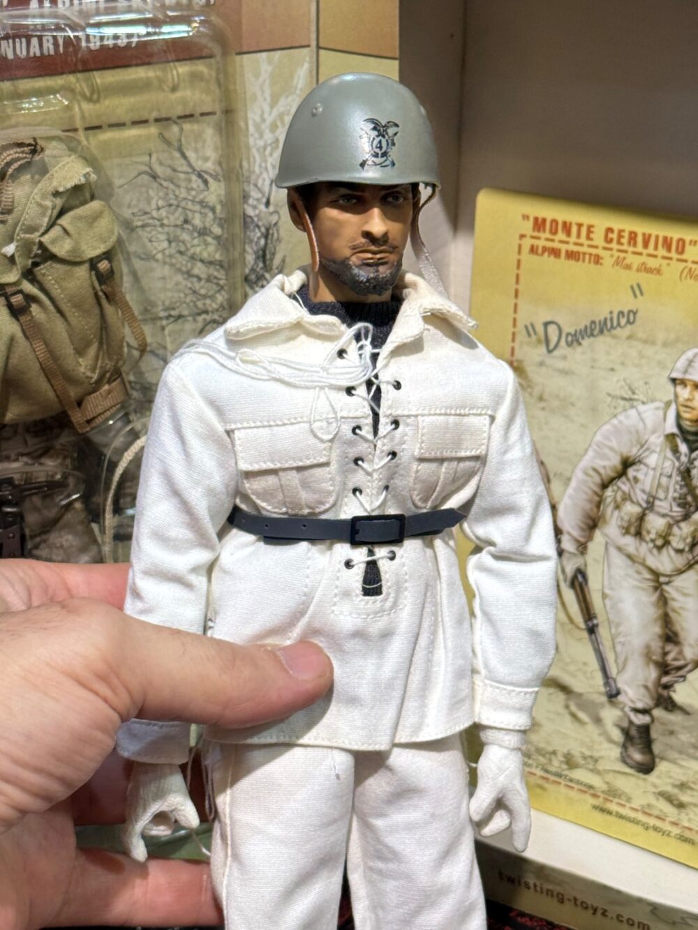 اکشن فیگور جنگ جهانی دوم MONTE CERVINO ALPINI - DOMENICO - Image 17