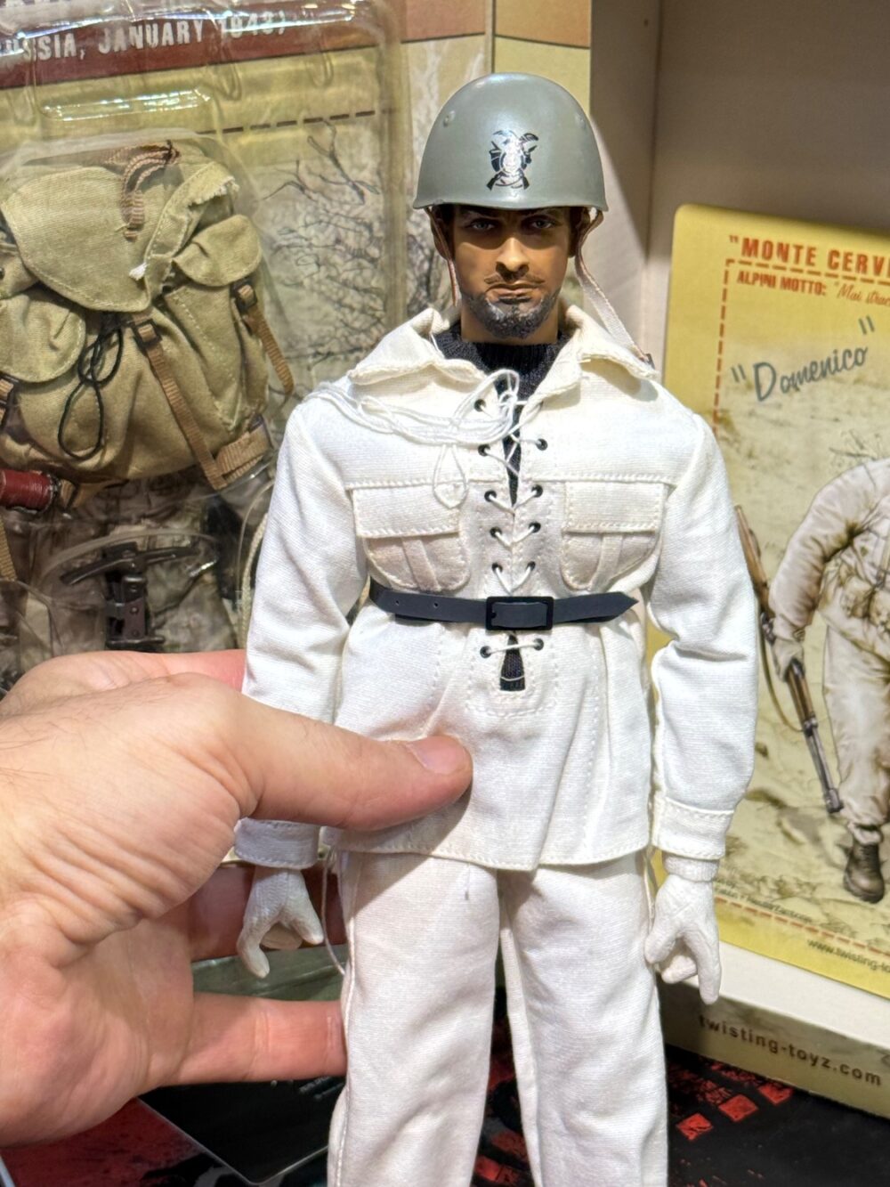 اکشن فیگور جنگ جهانی دوم MONTE CERVINO ALPINI - DOMENICO - Image 18