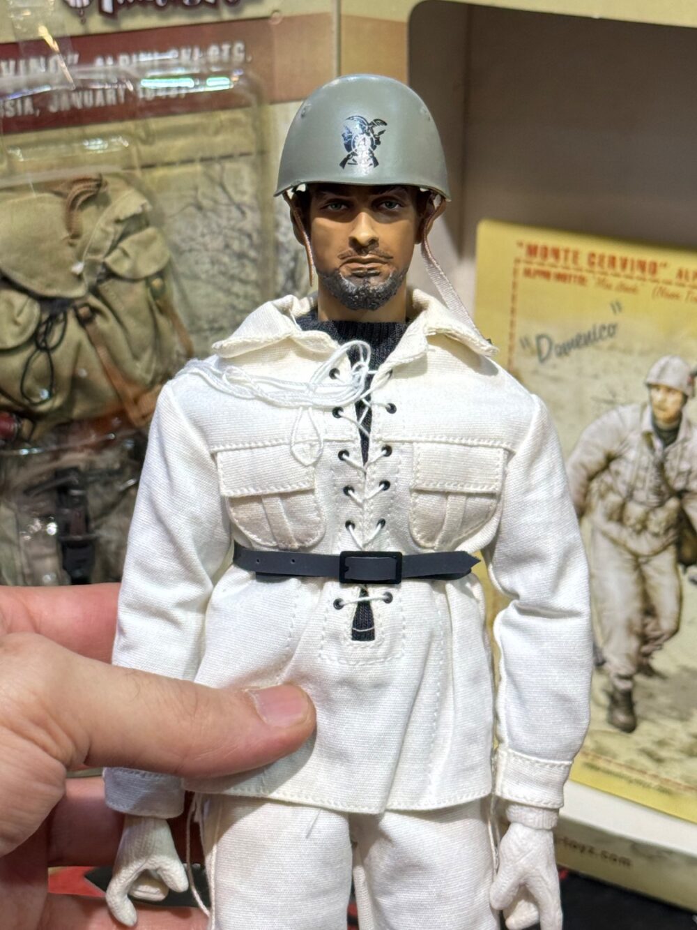 اکشن فیگور جنگ جهانی دوم MONTE CERVINO ALPINI - DOMENICO - Image 19
