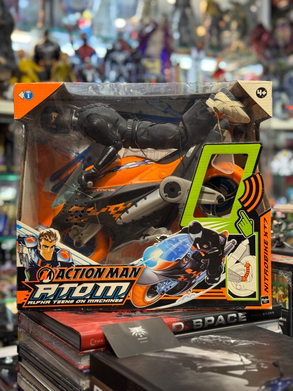 ست قدیمی و کمیاب اکشن من A.T.O.M. Nitrobike XT7