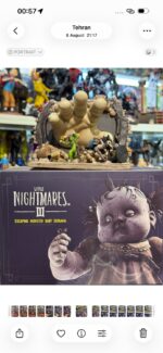 فیگور و دیوراما بازی لیتل نایتمرز ۳ - Little Nightmares III Escaping Monster Baby Diorama