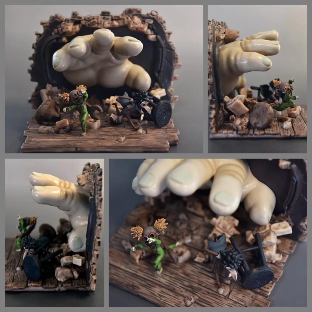 فیگور و دیوراما بازی لیتل نایتمرز ۳ - Little Nightmares III Escaping Monster Baby Diorama - Image 20