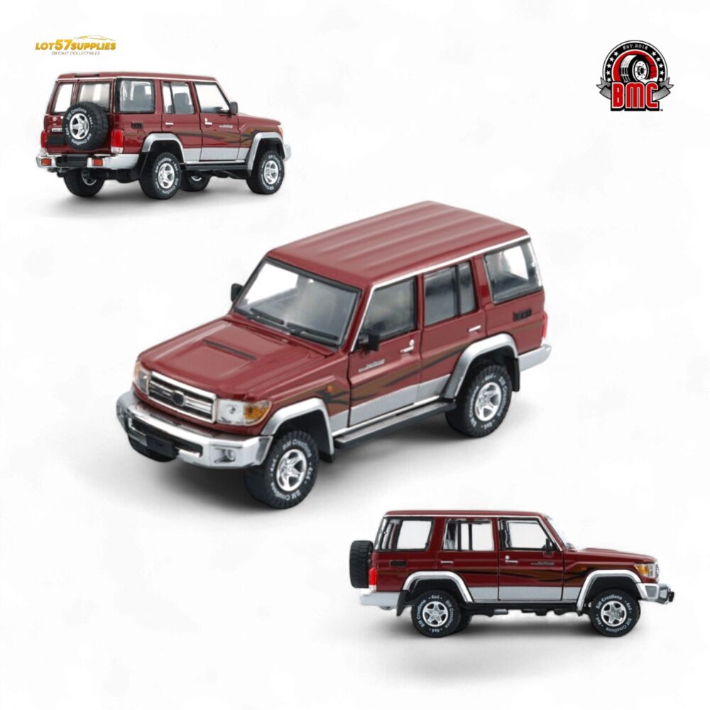 ماکت فلزی تویوتا لندکروز LC76 - Image 6