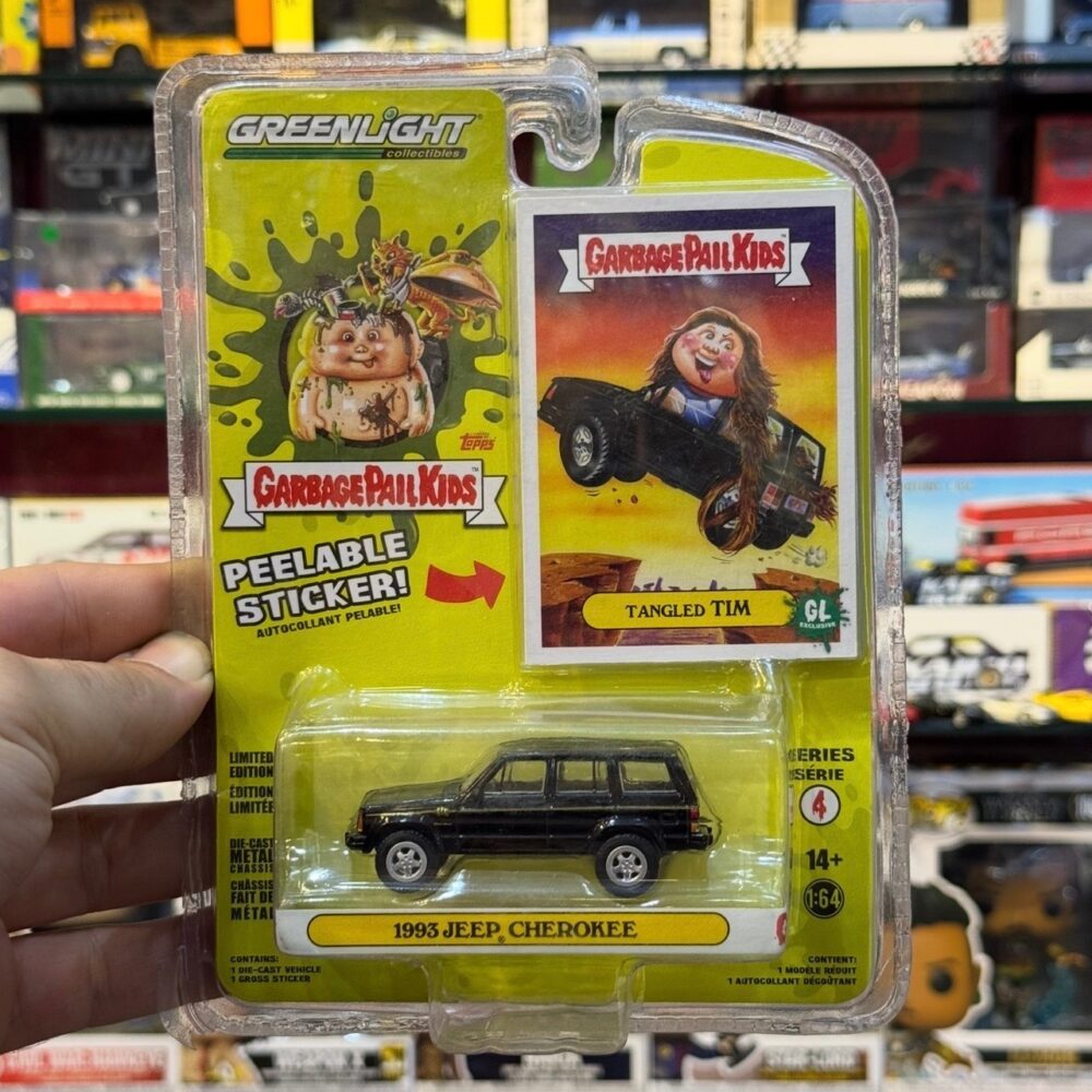 ماکت فلزی جیپ چروکی۱۹۹۳ Garbage Pail Kids