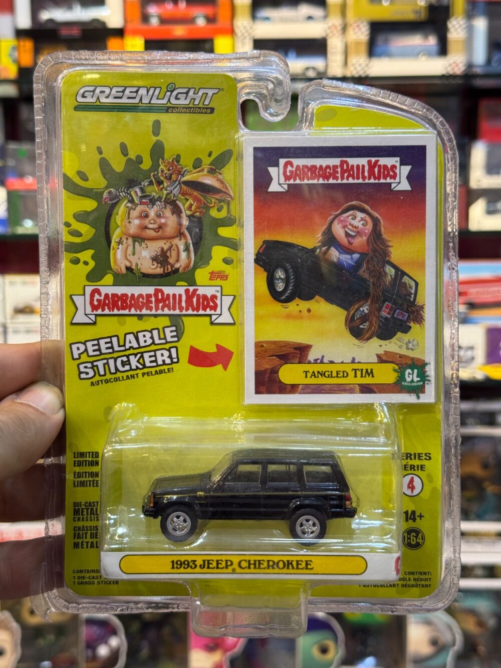 ماکت فلزی جیپ چروکی۱۹۹۳ Garbage Pail Kids - Image 7