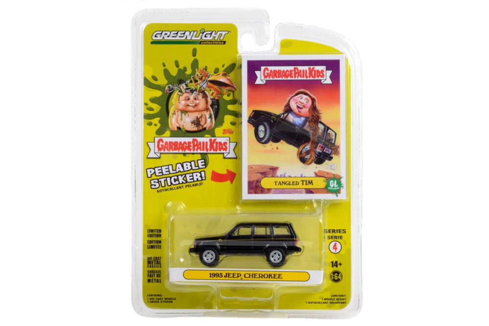 ماکت فلزی جیپ چروکی۱۹۹۳ Garbage Pail Kids