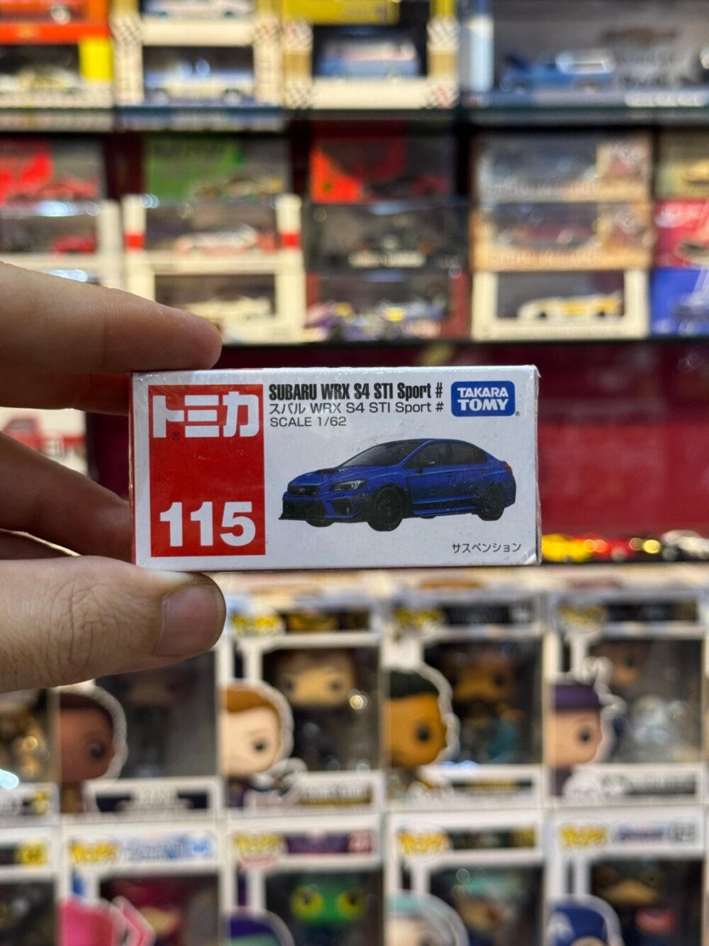 ماکت فلزی سوبارو WRX S4 STI Sport