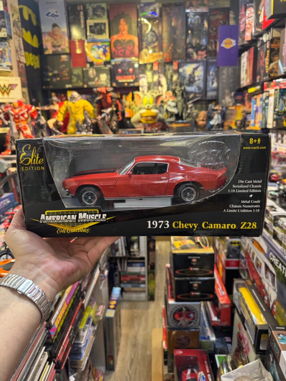 ماکت فلزی شورلت کامارو Z28 ۱۹۶۹ - تصویر 3