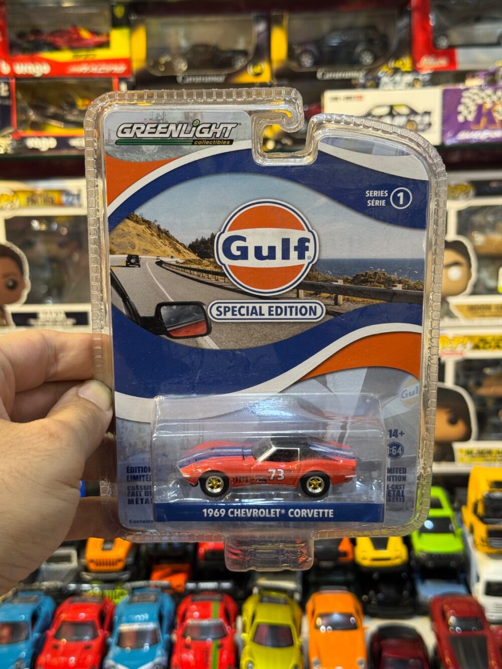 ماکت فلزی شورلت کوروت ۱۹۶۹ سری Gulf - Image 8