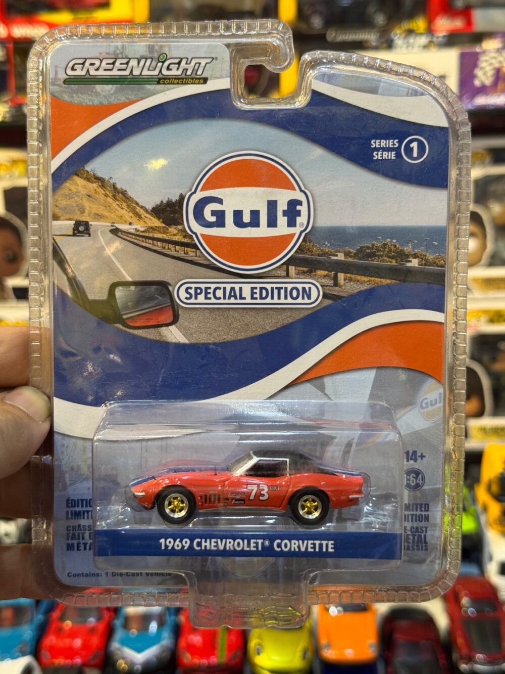 ماکت فلزی شورلت کوروت ۱۹۶۹ سری Gulf - Image 2