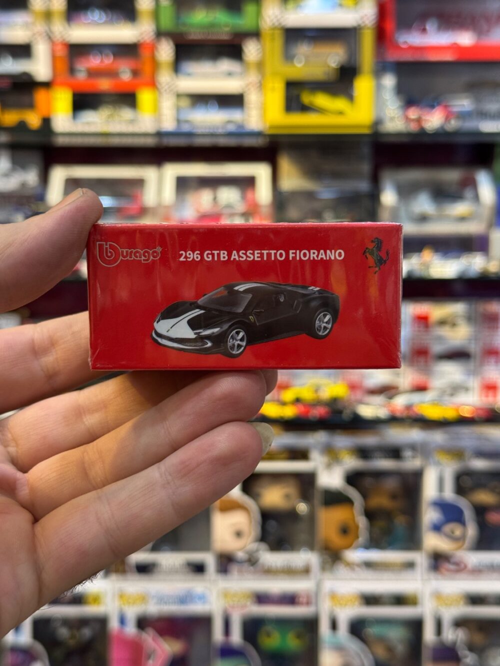 ماکت فلزی فراری استو فیورانو Ferrari 296 GTB Assetto Fiorano