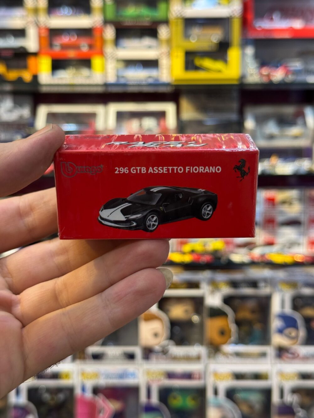 ماکت فلزی فراری استو فیورانو Ferrari 296 GTB Assetto Fiorano