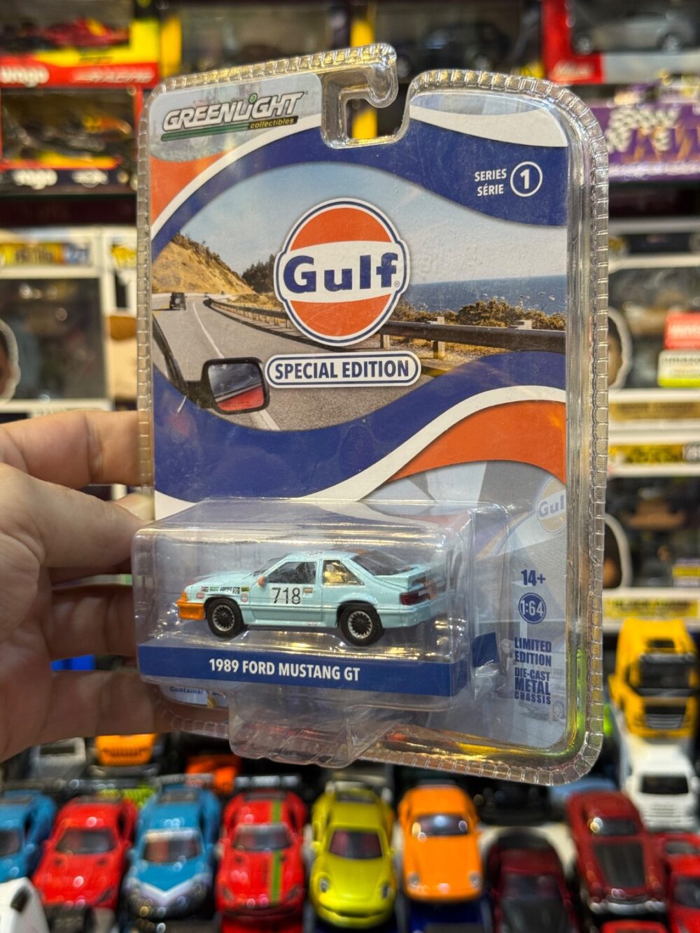 ماکت فلزی فورد ماستنگ GT سری Gulf - Image 6