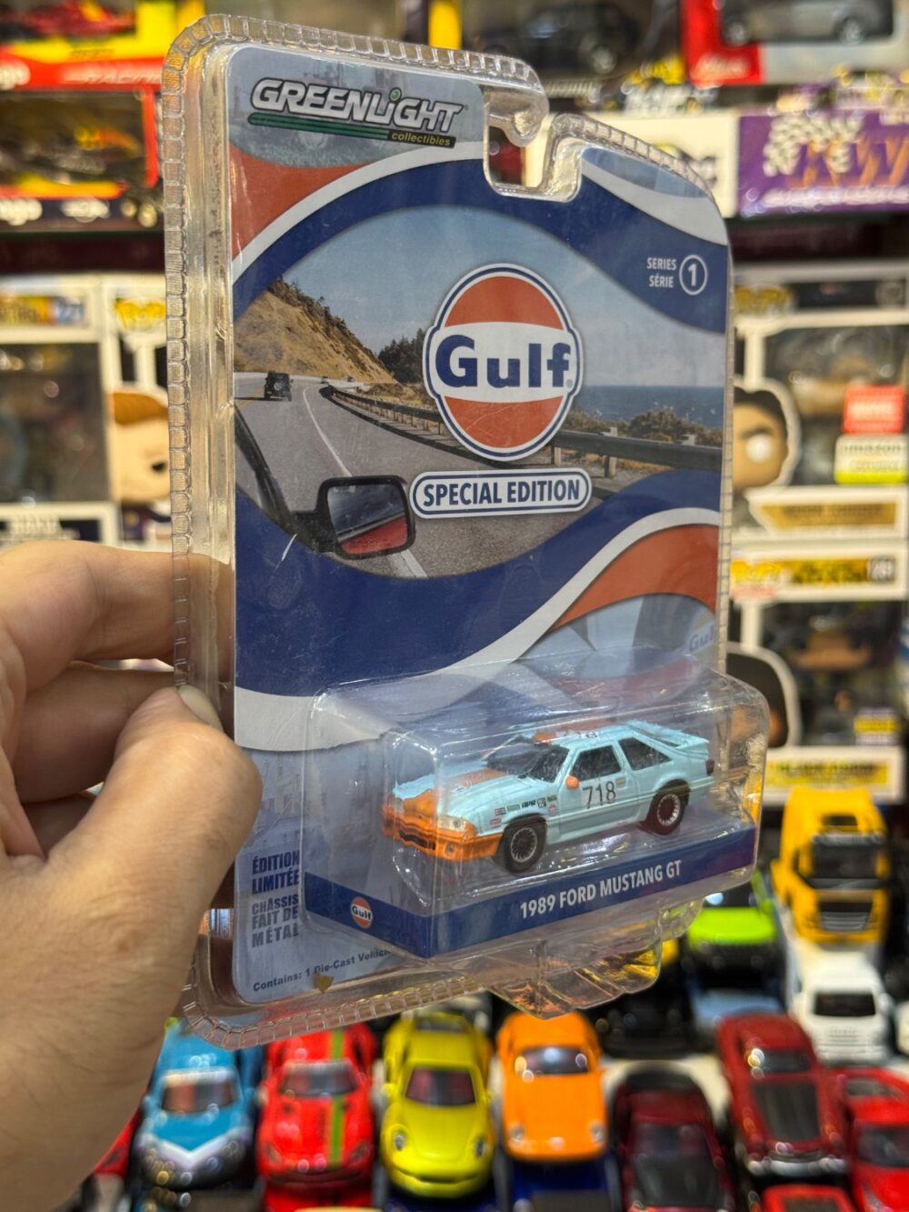 ماکت فلزی فورد ماستنگ GT سری Gulf - Image 7