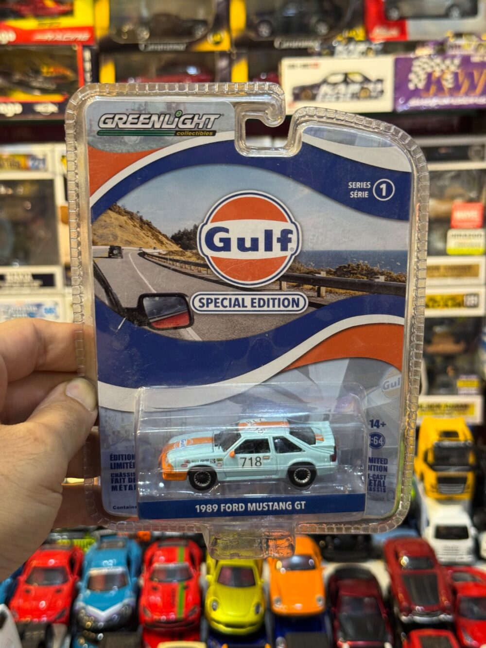 ماکت فلزی فورد ماستنگ GT سری Gulf