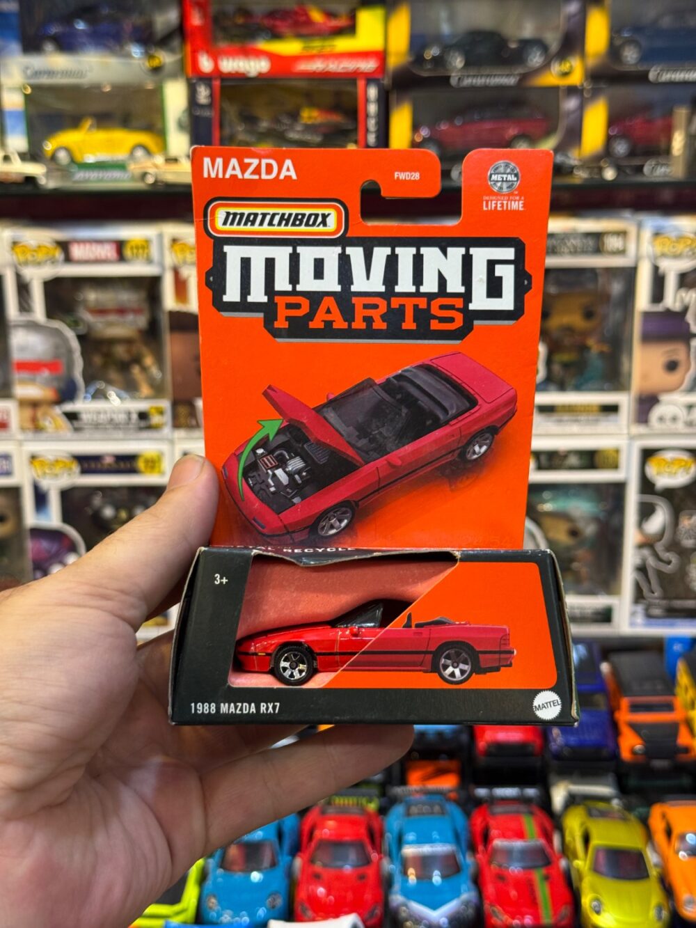 ماکت فلزی مزدا RX7 1988