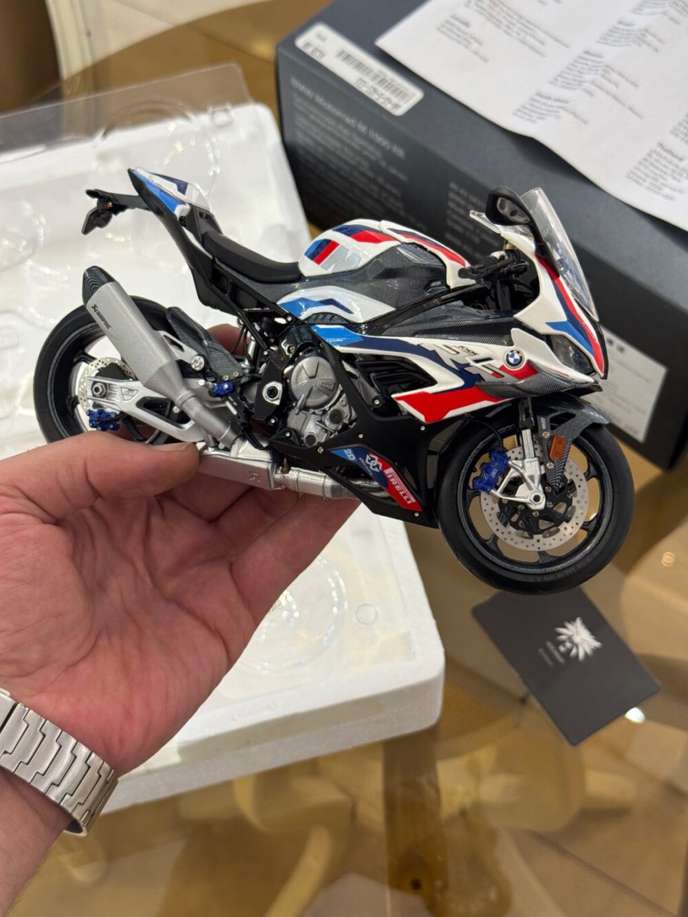 ماکت فلزی موتور BMW S 1000 RR MOTORRAD