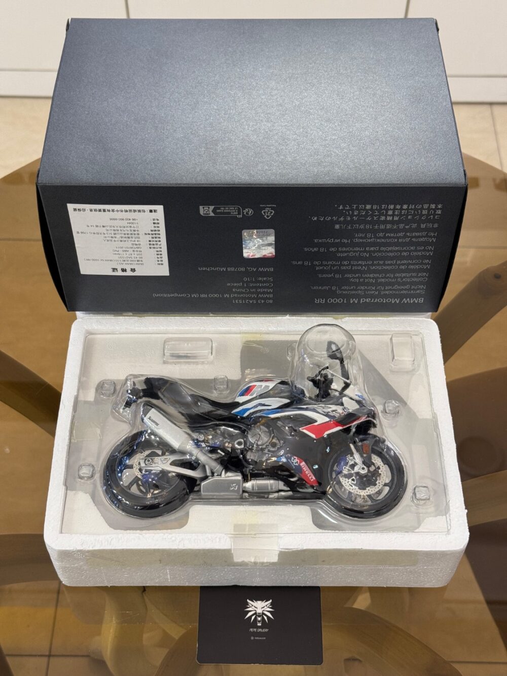 ماکت فلزی موتور BMW S 1000 RR MOTORRAD - تصویر 4