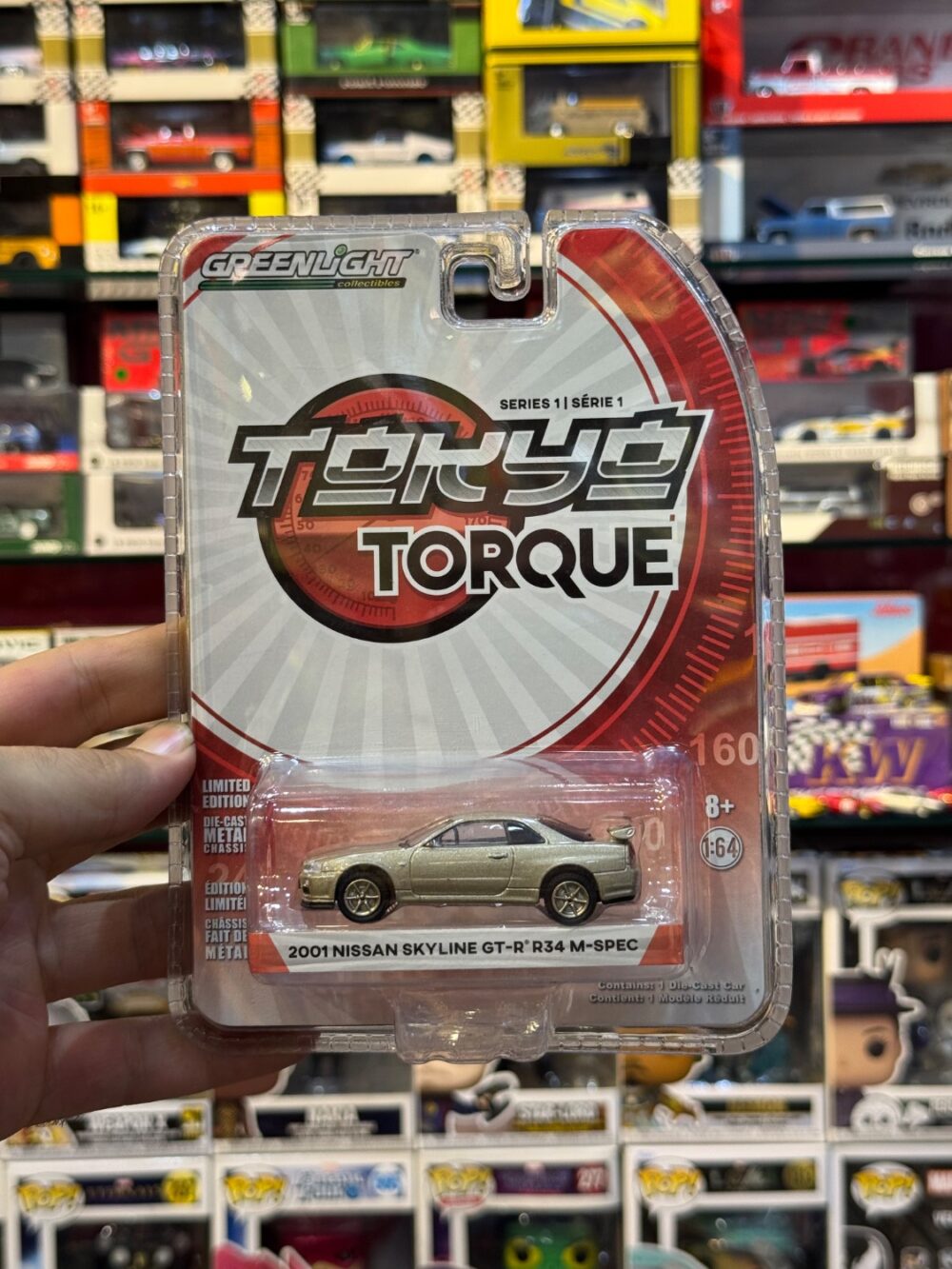 ماکت فلزی نیسان اسکایلاین GTR R34 ۲۰۰۱