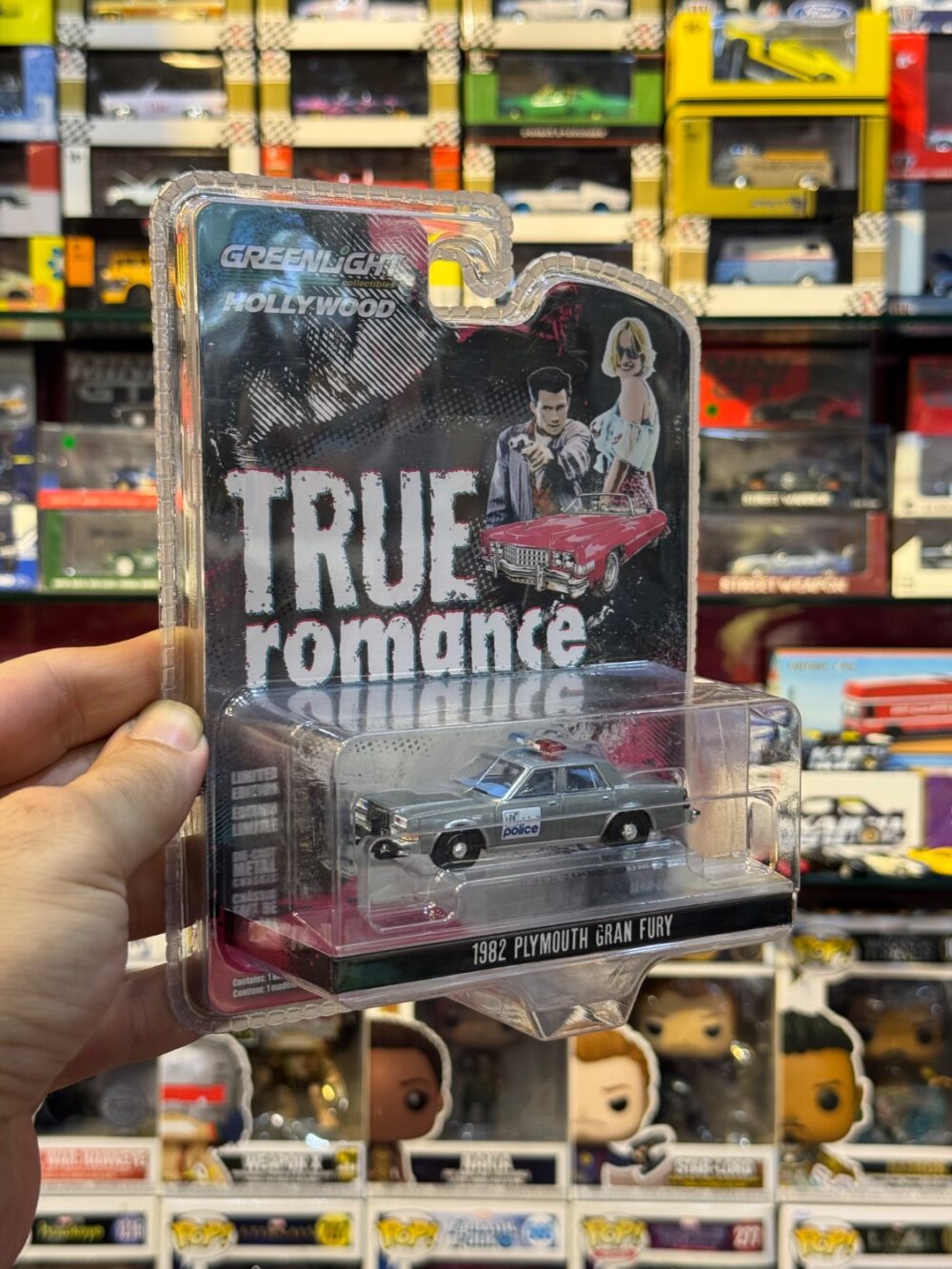 ماکت فلزی پلیموث Gran Fury ۱۹۸۳ پلیس دیترویت فیلم True Romance - Image 4