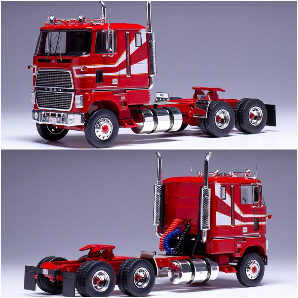 ماکت فلزی کشنده کله تریلی فورد CL 9000 1976