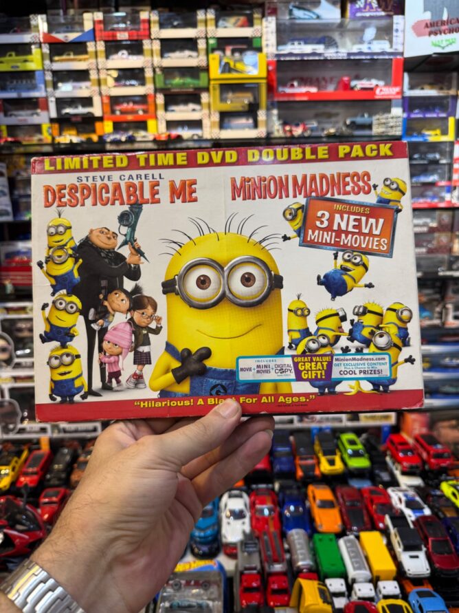 پک کلکسیونی دو عددی دی وی دی های اورجینال انیمیشن مینیون ها Despicable Me / Minion Madness