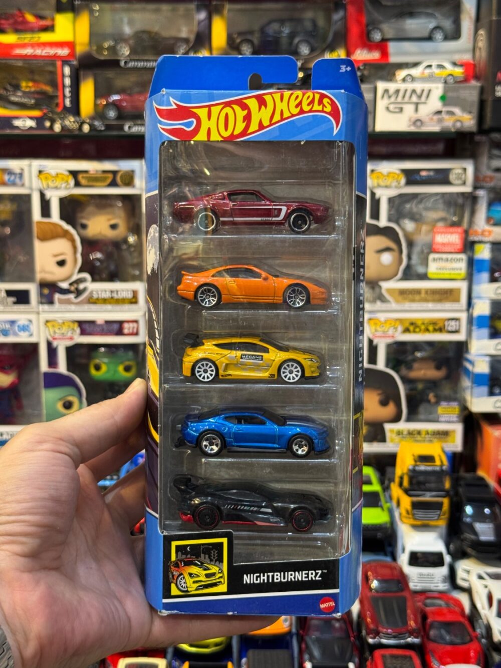 کالکشن ۵ عددی ماکت های فلزی سری Nightburnerz